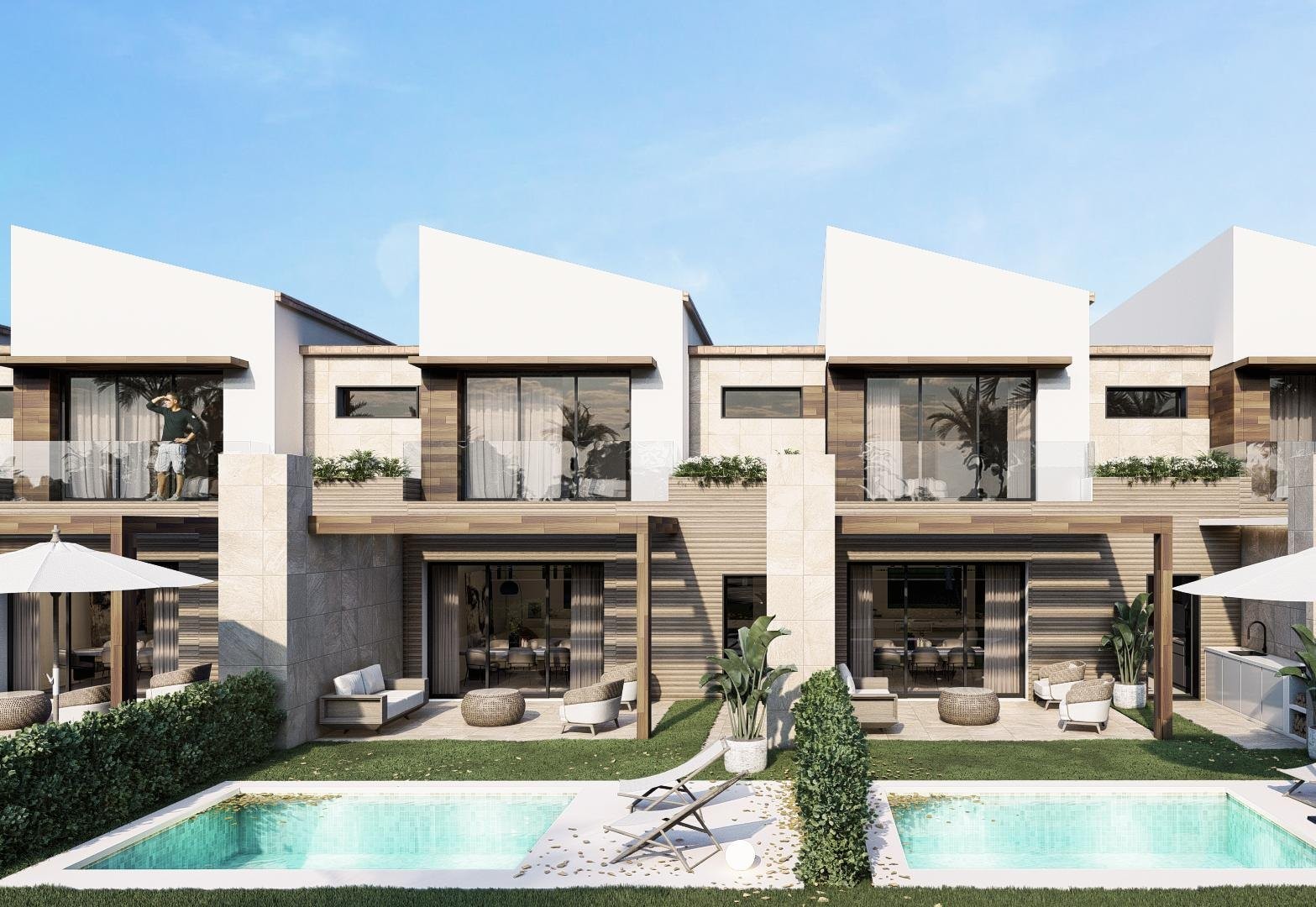 Townhouses Larimar con vistas al golf en Punta Cana